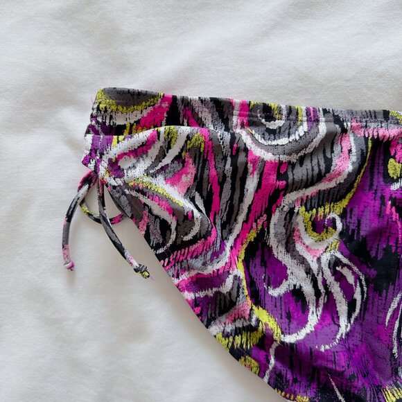 Converse NWT side tie bikini bottoms large women's swimsuit bathing suit - Picture 3 of 11